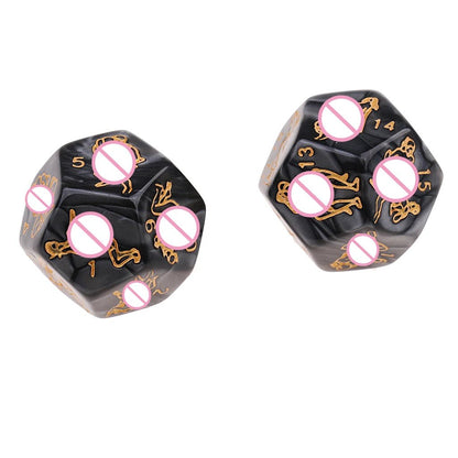 4pcs/set Multi-sided Sex Position Dices Naughty Erotic Dice Game Toy for Adults Couples Sex Love Game Foreplay Gift